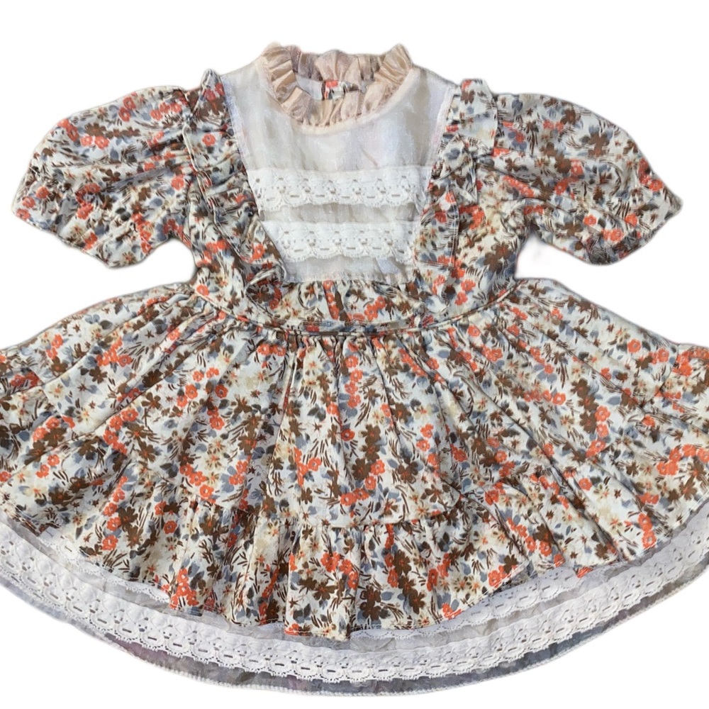 Martha’s Miniatures Vintage 80s Girls Dress